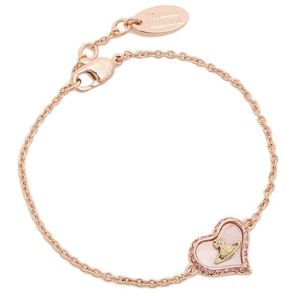 ヴィヴィアンウエストウッド ブレスレット アクセサリー VIVIENNE WESTWOOD 61020060 G208 PETRA BRACELET ペトラ レディース バングル ピンクゴールド