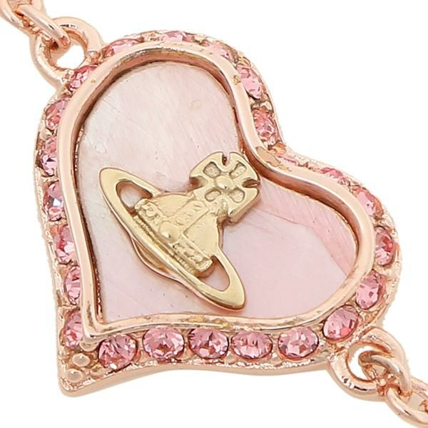 ヴィヴィアンウエストウッド ブレスレット アクセサリー VIVIENNE WESTWOOD 61020060 G208 PETRA BRACELET ペトラ レディース バングル ピンクゴールド 詳細画像