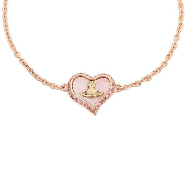 ヴィヴィアンウエストウッド ブレスレット アクセサリー VIVIENNE WESTWOOD 61020060 G208 PETRA BRACELET ペトラ レディース バングル ピンクゴールド 詳細画像