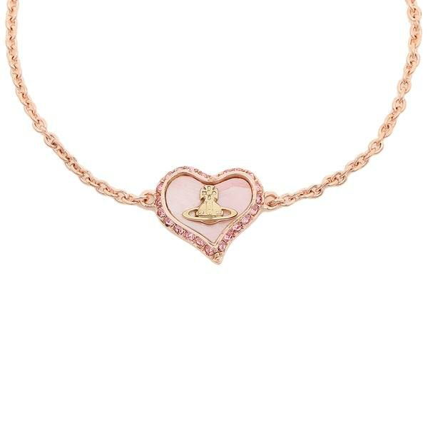 ヴィヴィアンウエストウッド ブレスレット アクセサリー VIVIENNE WESTWOOD 61020060 G208 PETRA BRACELET ペトラ レディース バングル ピンクゴールド 詳細画像