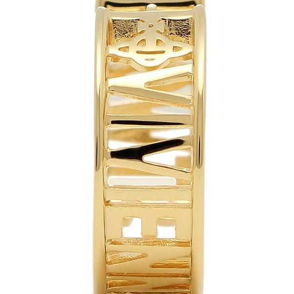 ヴィヴィアンウエストウッド ピアス アクセサリー VIVIENNE WESTWOOD 62030046 R001 WESTMINSTER EARRINGS レディース イエローゴールド 金 詳細画像