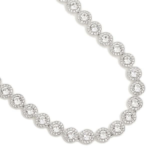 スワロフスキー ネックレス アクセサリー SWAROVSKI 5117703 ANGELIC レディース ペンダント シルバー/ホワイト 銀