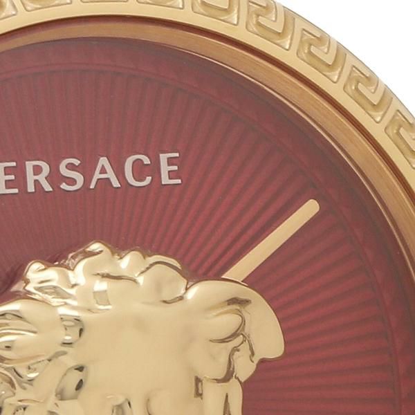 ヴェルサーチ 時計 VERSACE VECQ00418 PALAZZO EMPIRE パラッツォエンパイア 34MM クォーツ レディース腕時計ウォッチ レッド/ゴールド 詳細画像