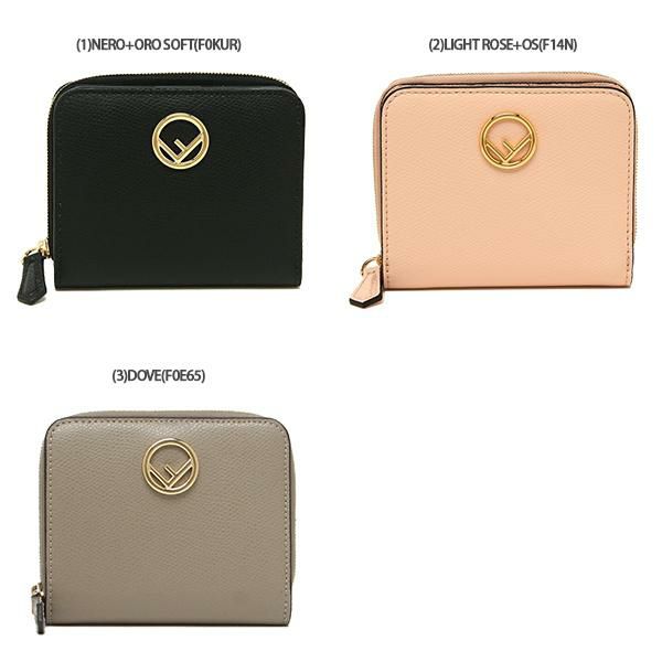 フェンディ 二つ折り財布 エフイズフェンディ コンパクト財布 レディース FENDI 8M0407 A18B 詳細画像