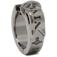 ヴィヴィアンウエストウッド ピアス アクセサリー VIVIENNE WESTWOOD 62030053 S001 MAN BOBBY SINGLE HOOP メンズ ブラック 黒
