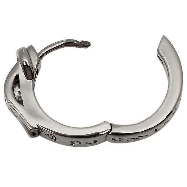 ヴィヴィアンウエストウッド ピアス アクセサリー VIVIENNE WESTWOOD 62030053 S001 MAN BOBBY SINGLE HOOP メンズ ブラック 黒 詳細画像
