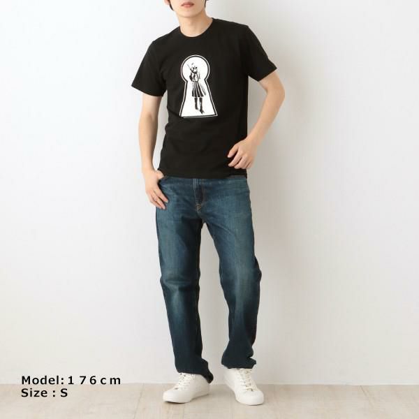 クロムハーツ トップス CHROME HEARTS F17ー2B KEYHOLE メンズ トップス Tシャツ BLACK 詳細画像