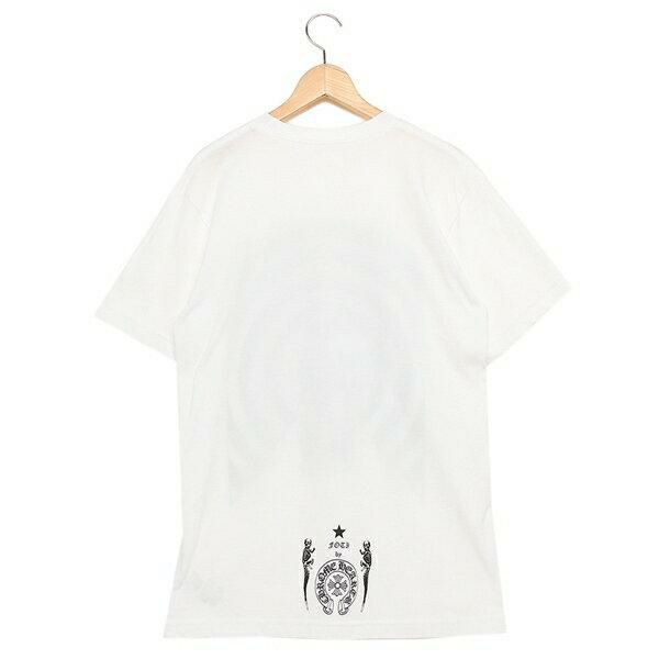 クロムハーツ トップス CHROME HEARTS F19ー1B SKULL SUIT メンズ トップス Tシャツ WHITE 詳細画像