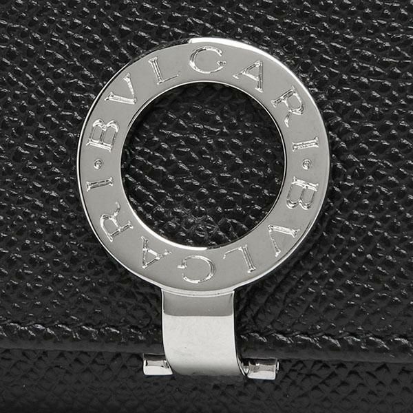 ブルガリ カードケース レディース BVLGARI 30420 BULGARI BULGARI ブラック 詳細画像