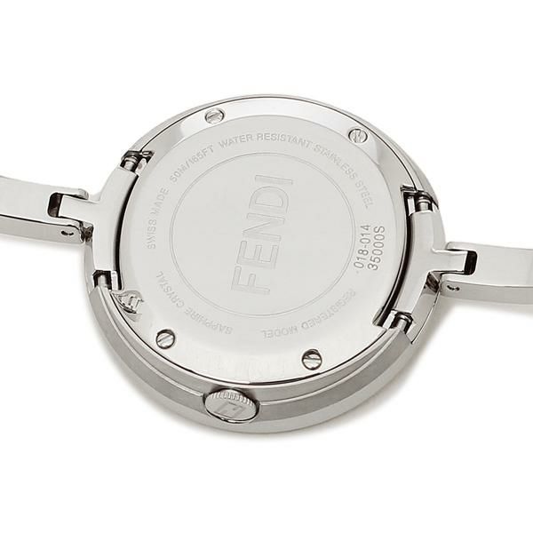 フェンディ 時計 FENDI F378124500 FENDI MY WAY フェンディマイウェイ 28MM ファー付き クォーツ レディース腕時計ウォッチ シルバー 詳細画像