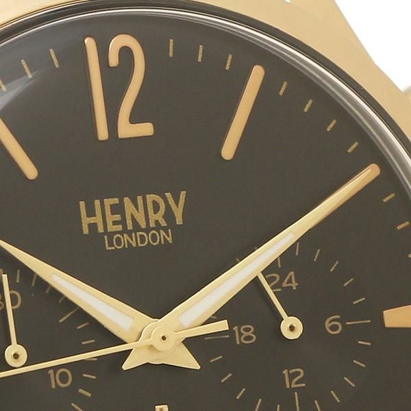 ヘンリーロンドン 時計 HENRY LONDON HL39ーCSー0438 WESTMINSTER ウェストミンスター 39MM レディース/メンズ 腕時計 ウォッチ ブラック 詳細画像