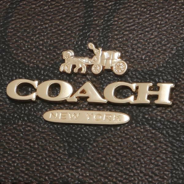 コーチ COACH 83607 IMRVQ ローワン サッチェル イン シグネチャー キャンバス レディース ハンドバッグ ショルダーバッグ ブラウン 1941 レッド 茶色 詳細画像