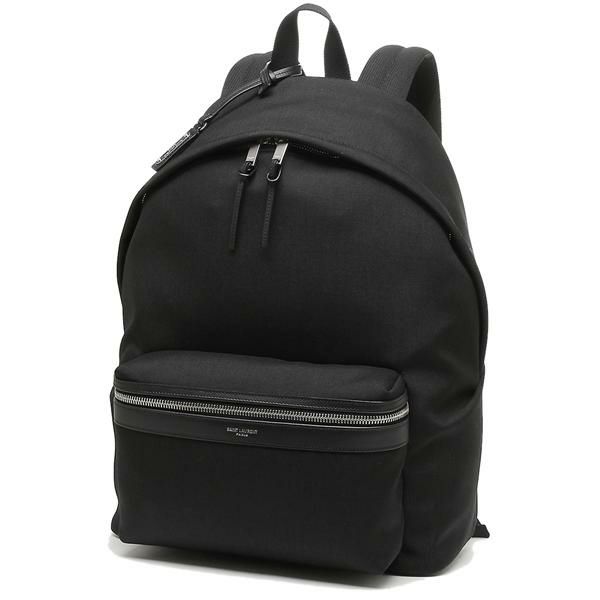 サンローランパリ バッグ SAINT LAURENT PARIS 534967GIV3F 1000 CITY BACKPACK シティー バックパック メンズ リュック・バックパック 無地 BLACK 黒 A4対応 詳細画像