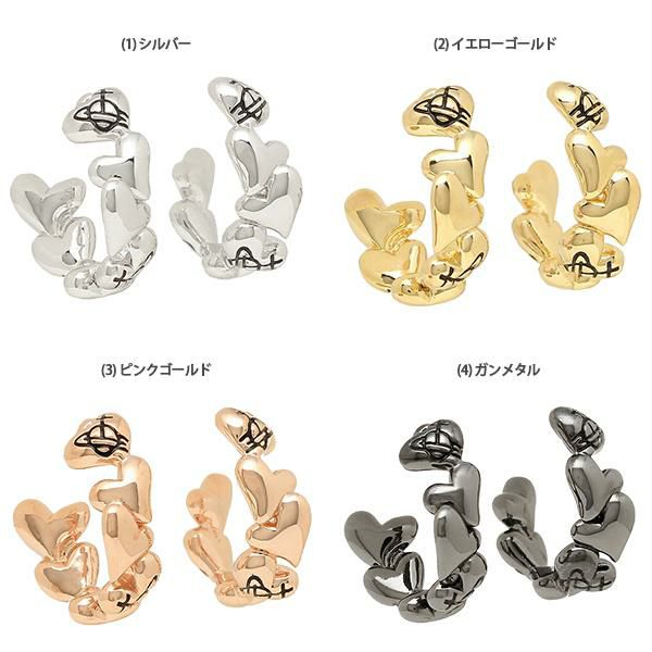 ヴィヴィアンウエストウッド ピアス アクセサリー ロザリンダ フープ レディース VIVIENNE WESTWOOD 62030045 詳細画像