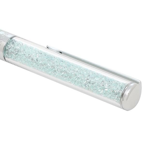 スワロフスキー ボールペン アクセサリー SWAROVSKI 5351072 クリスタルライン CRYSTALLINE BP PEN レディース シルバー/グリーン 緑 詳細画像