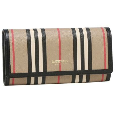 バーバリー 財布 Burberry 026 アイコン ストライプ Icon Stripe Continental Wallet 長 財布 レディース ストライプ Archive Beige Axes バーバリー 財布 Burberry 026 アイコン ストライプ Icon Stripe Continental Wallet 長 財布 レディース ストライプ Archive Beige Axes