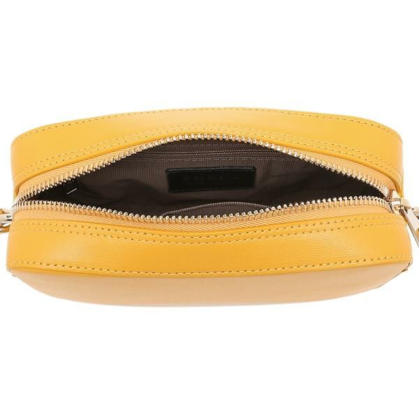 フルラ アウトレット バッグ FURLA BZY7FBK MSD000 OCR00 FURLA BLOCK MINI CROSSBODY ブロック ミニサイズ ミニバッグ レディース ショルダーバッグ 無地 OCRA 黄色 詳細画像