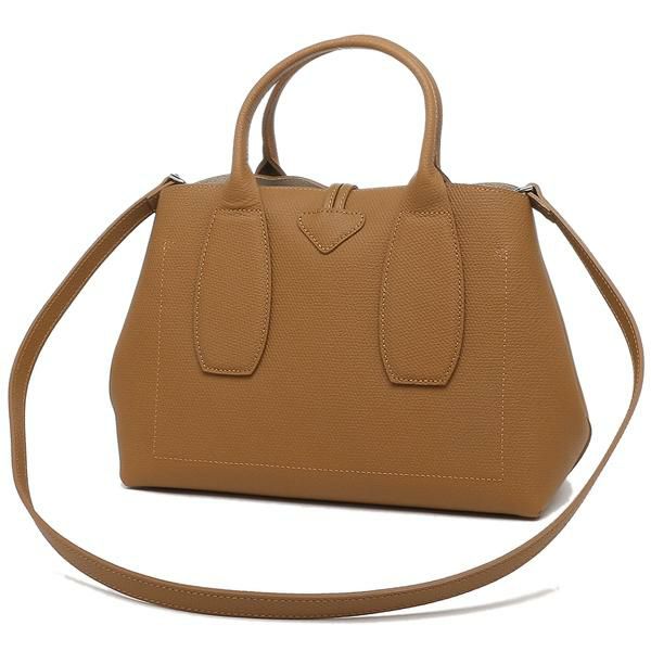 ロンシャン バッグ LONGCHAMP 10058 HPN 016 ロゾ ROSEAU TOP HANDLE BAG M レディース ハンドバッグ ショルダーバッグ 無地 NATURAL 詳細画像