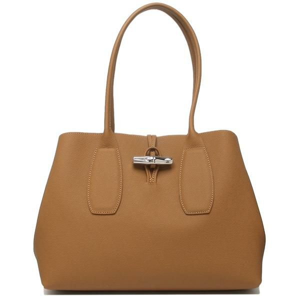 ロンシャン バッグ LONGCHAMP 10060 HPN 016 ロゾ ROSEAU SHOULDER BAG ショルダーバッグ レディース トートバッグ 無地 NATURAL A4対応 詳細画像