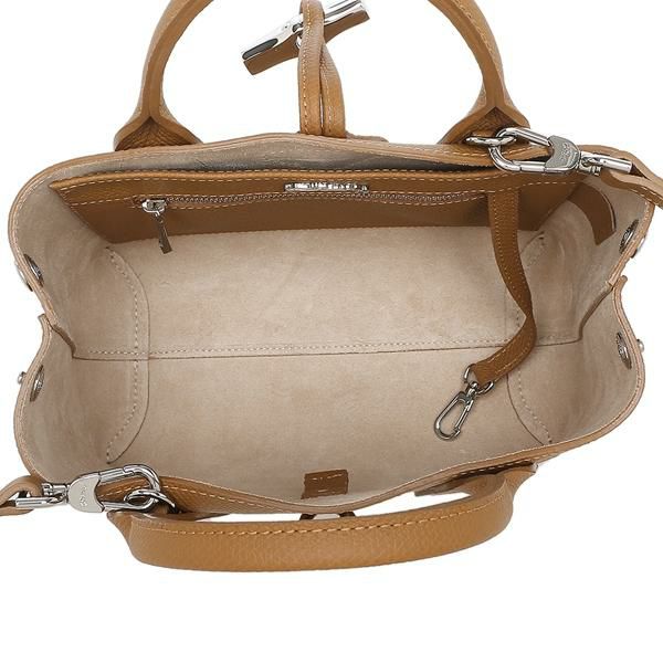 ロンシャン バッグ LONGCHAMP 10095 HPN 016 ロゾ ROSEAU TOP HANDLE BAG S レディース ハンドバッグ ショルダーバッグ 無地 NATURAL 詳細画像