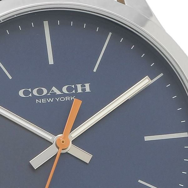 コーチ 腕時計 メンズ バクスター 39MM COACH 14602394 ブルー シルバー 詳細画像