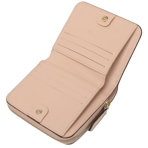フェンディ 折り財布 レディース F IS FENDI エフ イズ フェンディ COMPACT WALLET FENDI 8M0407 A18B F14N1 ライトピンク 詳細画像