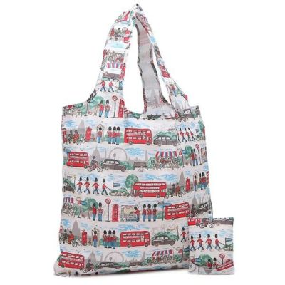 キャスキッドソン トートバッグ 折りたたみ エコバッグ レディース Cath Kidston アイボリー 対応 Axes