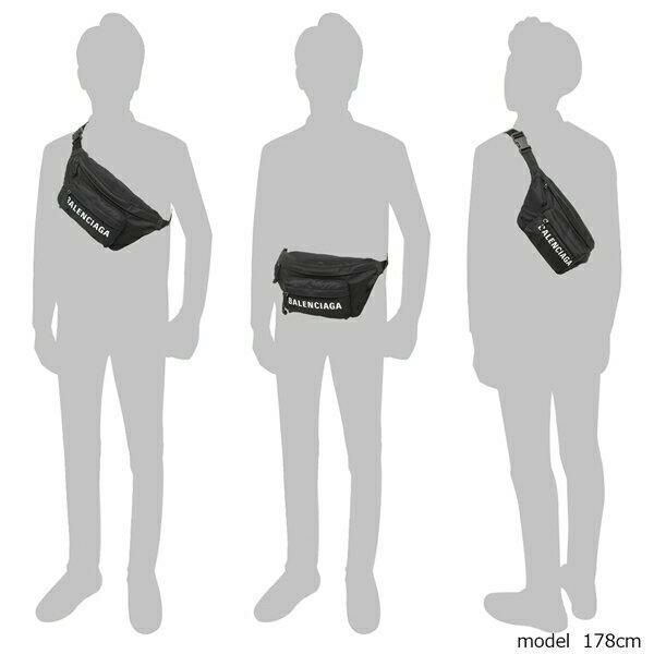 バレンシアガ ボディバッグ ウエストポーチ ウィール メンズ BALENCIAGA 533009 H858X 詳細画像