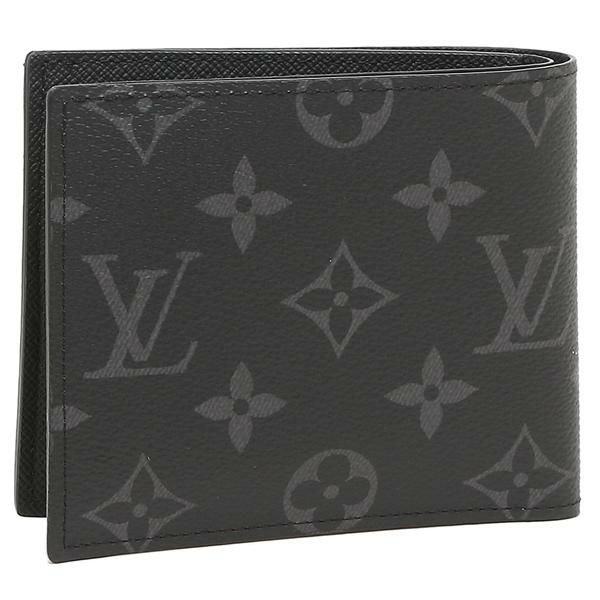 ルイヴィトン 折り財布 メンズ モノグラム LOUIS VUITTON M62545 ブラック 詳細画像