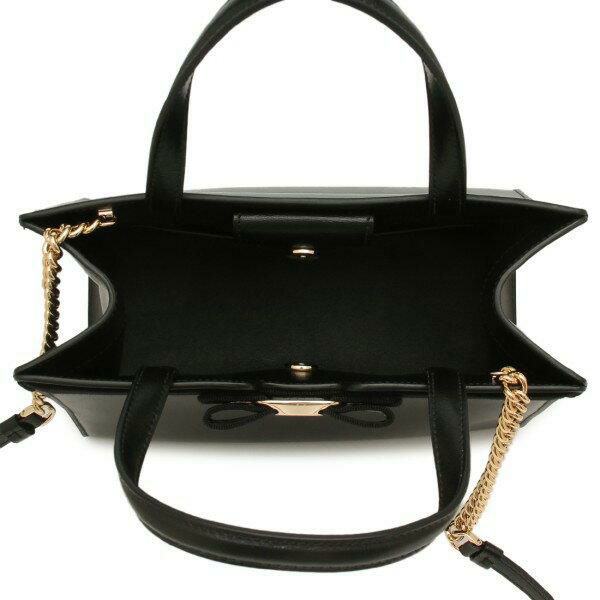 サルヴァトーレフェラガモ ハンドバッグ ショルダーバッグ ヴァラ ブラック レディース Salvatore Ferragamo 21I290 詳細画像