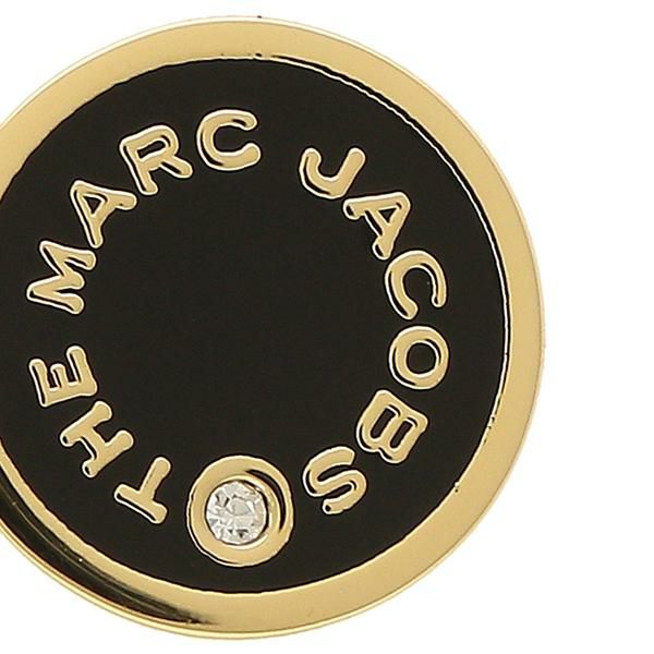 マークジェイコブス ピアス ザ メダリオン スタッズ ゴールド ブラック レディース MARC JACOBS M0017169 001 詳細画像