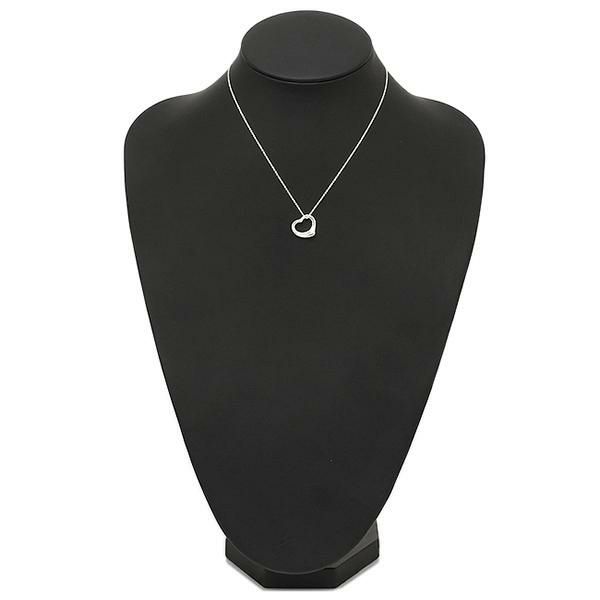 ティファニー ネックレス アクセサリー TIFFANY&Co. 26848598 オープンハート スモール 5Pダイヤモンド 16IN ペンダント シルバー 詳細画像