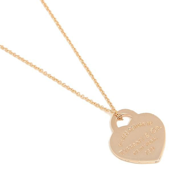 ティファニー ネックレス アクセサリー TIFFANY&Co. 34790892 18K RTT スモール 16IN 18R リターントゥティファニ ハートタグ ペンダント ローズゴールド
