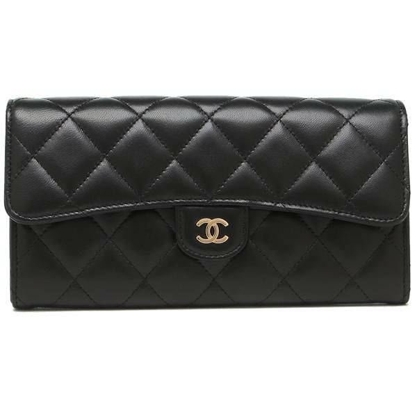 シャネル 長財布 レディース マトラッセ CHANEL AP0241 Y01295 C3906 ブラック 詳細画像