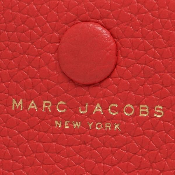 マークジェイコブス 折財布 ミニ財布 レディース MARC JACOBS M0014215 948 レッド 詳細画像