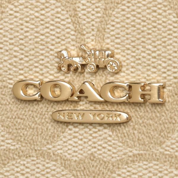 コーチ トートバッグ シグネチャーキャンバスライトカーキチョーク レディース COACH 5696 IMDQC A4対応 詳細画像