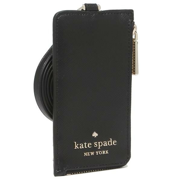 ケイトスペード パスケース ステイシー 定期入れ コインケース ブラック レディース KATE SPADE WLR00139 001