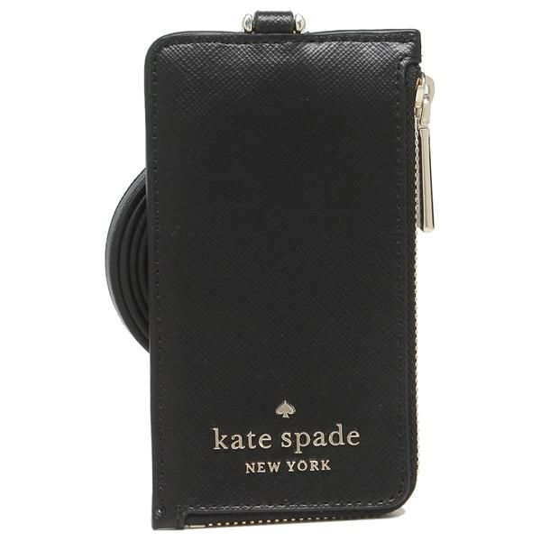 ケイトスペード パスケース ステイシー 定期入れ コインケース ブラック レディース KATE SPADE WLR00139 001 詳細画像