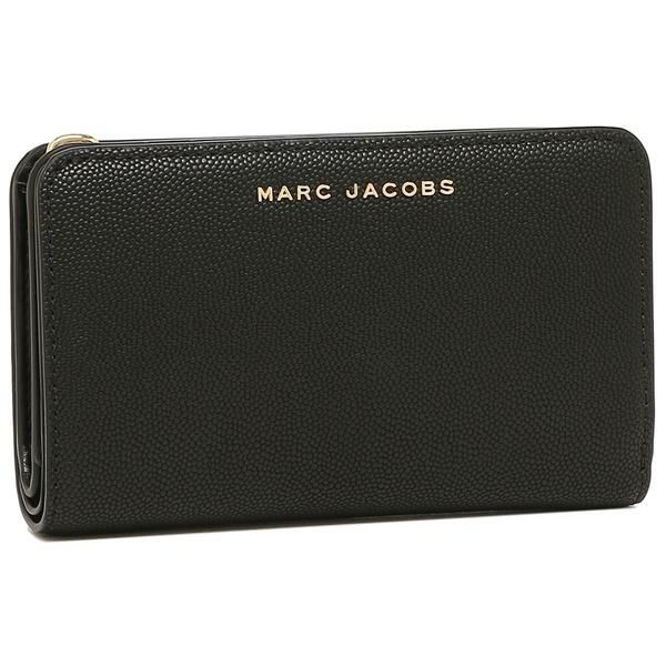 マークジェイコブス 二つ折り財布 ブラック レディース MARC JACOBS M0016990 001