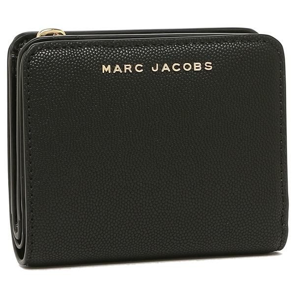 マークジェイコブス 二つ折り財布 デイリー ミニ財布 ブラック レディース MARC JACOBS M0016993 001