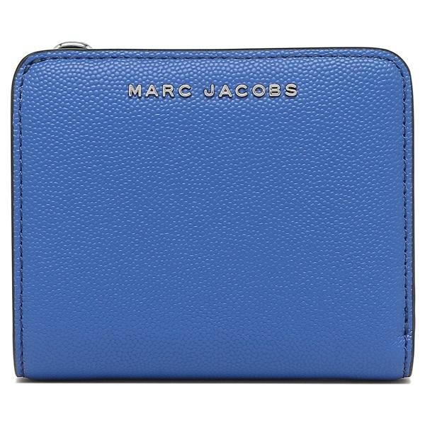 マークジェイコブス 二つ折り財布 デイリー ミニ財布 ブルー レディース MARC JACOBS M0016993 400 詳細画像