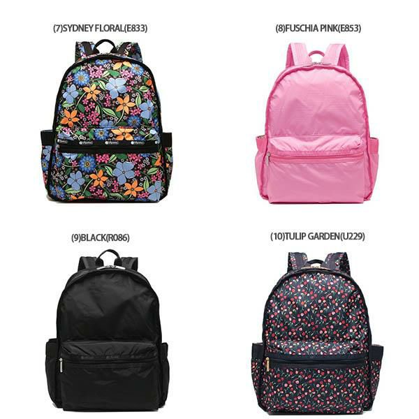 レスポートサック リュック バックパック クラシック ヘリテージスカーレット レディース LESPORTSAC 3474 詳細画像