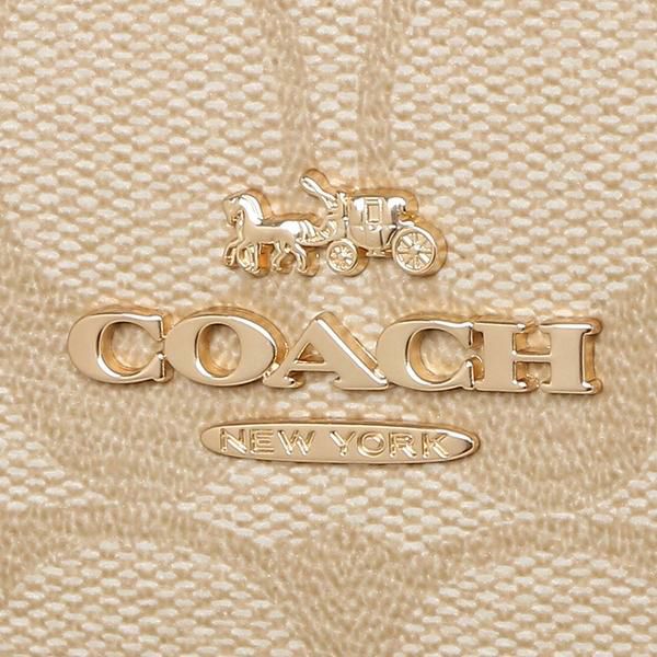 コーチ トートバッグ シグネチャー カーキホワイト レディース COACH 4455 IMDQC 詳細画像