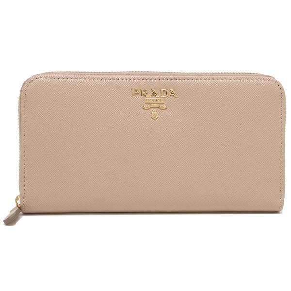 プラダ 長財布 サフィアーノ マルチカラー ベージュ レッド レディース PRADA 1ML506 ZLP F0KNX 詳細画像