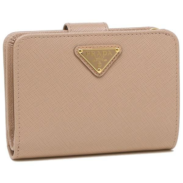 【美品】プラダ 二つ折り財布 サフィアーノレザー ベージュ 1ML018 1ml018-qwa-f0236-2.jpg