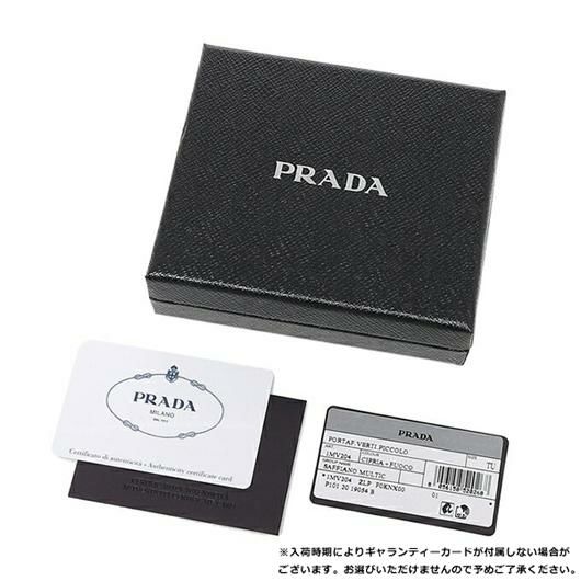 プラダ 二つ折り財布 サフィアーノマルチカラー ミニ財布 ベージュ レッド レディース PRADA 1MV204 ZLP F0KNX 詳細画像