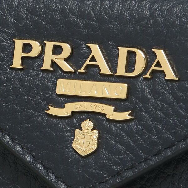 プラダ 三つ折り財布 サフィアーノ ミニ財布 ミニ財布 レディース PRADA 1MH021 2BG5 詳細画像