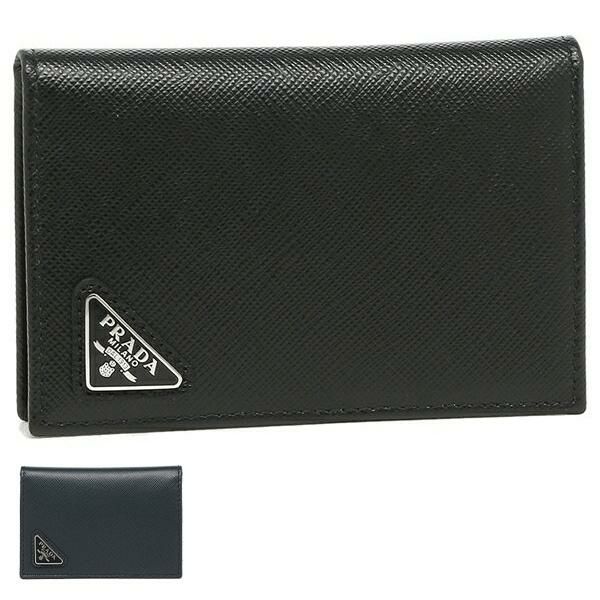 プラダ カードケース 名刺入れ サフィアーノ トライアンゴロ メンズ PRADA 2MC101 QHH QME ZLP 2DKW 053
