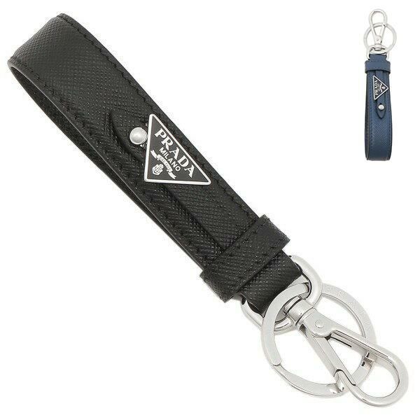 プラダ キーリング キーホルダー ストラップ サフィアーノ メンズ PRADA 2PP68T 053 SAFFIANO