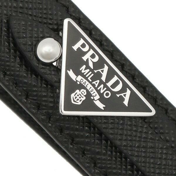 プラダ キーリング キーホルダー ストラップ サフィアーノ メンズ PRADA 2PP68T 053 SAFFIANO 詳細画像